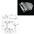 Widening And Thickening Stainless Steel Hinges Heavy-Duty Industrial Machinery Equipment Door Hinges Electrical Cabinet Hinges