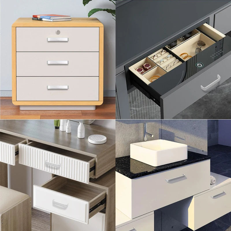 1/6pcs door handles, cabinet drawer wardrobe handles, furniture accessories handles, Hardware accessories