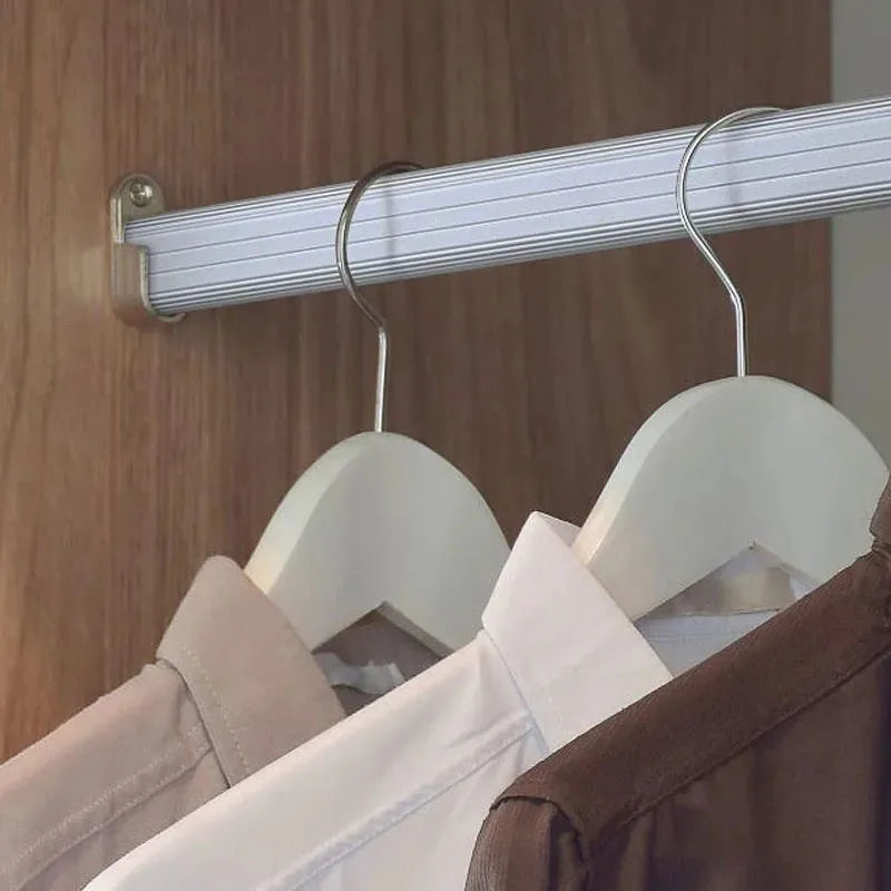 4/8/12pcs Bracket, Hanging clothes rod fixation, wardrobe clothes rail bracket slot, Used for wardrobes, hardware accessories