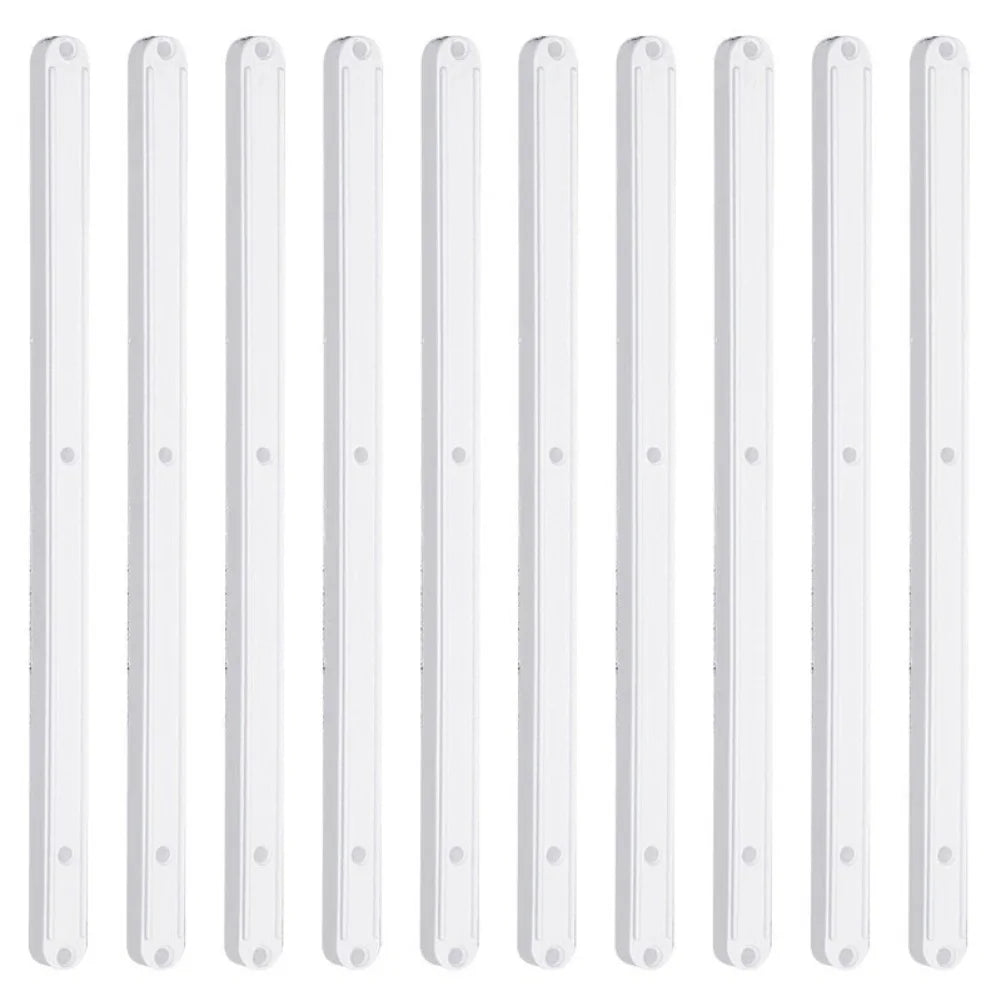 10Pcs Drawer Runners Replacement Draw Rail Plastic Drawer Slides 298mm Keyboard Cabinet Cupboard Draw Runners Furniture Hardware