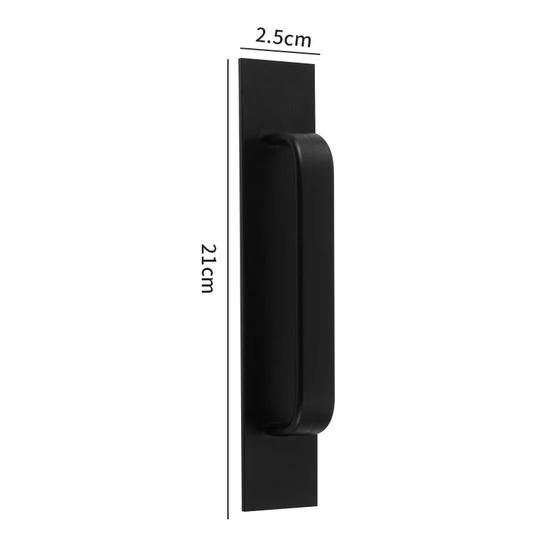 Suction Cup Glass Door Handle - No Drill Universal Pull Handle for Sliding Doors, Cabinets & Windows, Easy Install Drawer Handle
