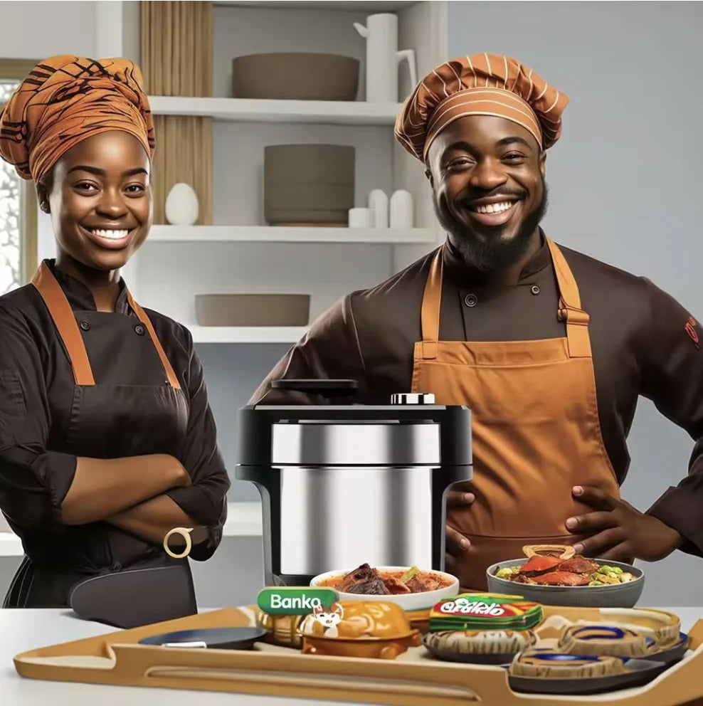 New African Staple Food Machine FUFU Machine, Ghana Banku Maker, Swallow Paste, Meat Grinder