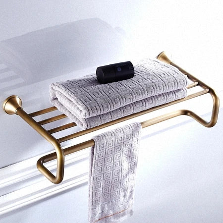 Bathroom Accessories,Towel Bar, Paper Holder, Robe Hook, Antique Brass, Wall Mounted, Solid Brass,Shower Bath Hardware Set
