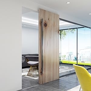 Concealed Sliding Barn Door Hardware Soft Closing Interior Wall Mount Hidden Track Rolling Kit,No Door